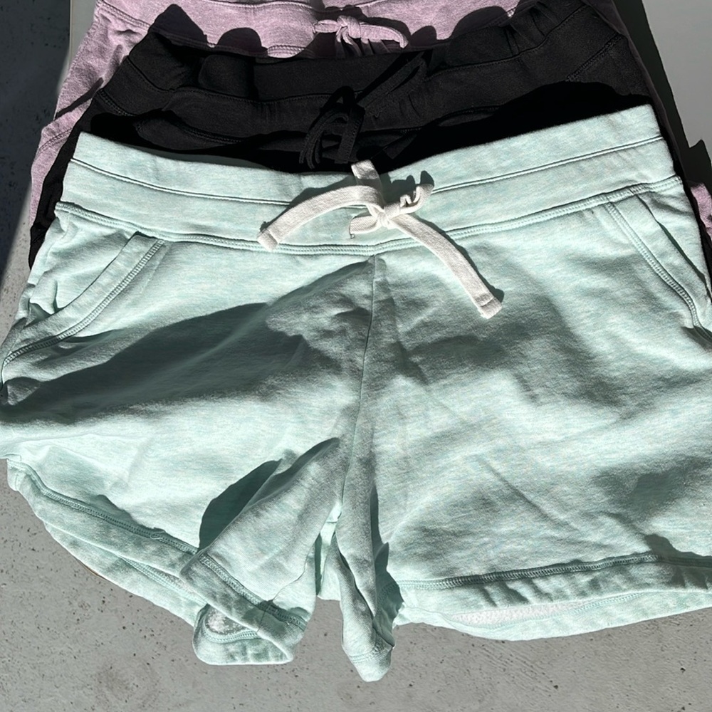 Set of 3 Athleisure shorts